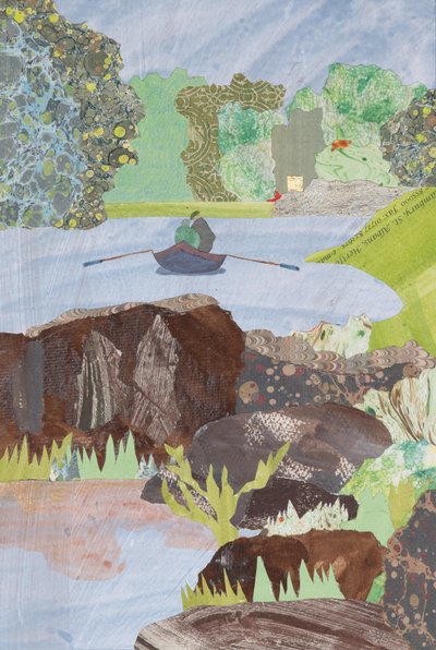 صيد السمك في اسكتلندا، نهر تاي، 2023 (صورة مجمعة) بواسطة 