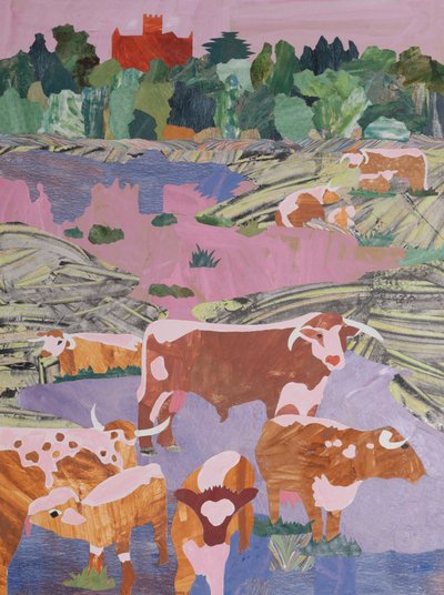 لونغهورن في سهولة (مجمعة) بواسطة 