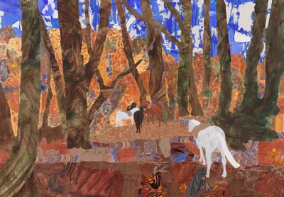 استراحة الركوب، 2020 (ملصقة) بواسطة 