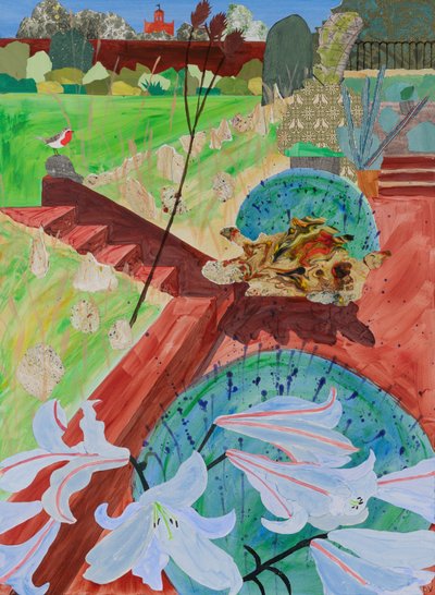 زنابق الصيف (ملصقة) بواسطة 