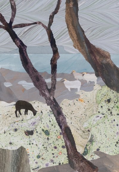 يوم رطب بجانب البحر (ملصقة) بواسطة 