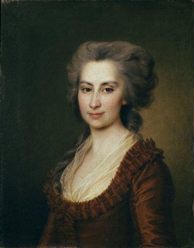 صورة للكونتيسة براسكوفيا فورونتسوفا 1749-1797 ، أوائل 1790 بواسطة Dmitri Grigorievich Levitsky
