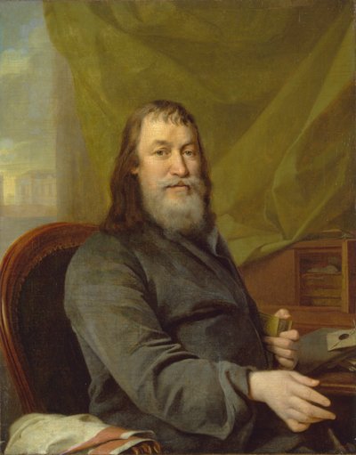 صورة لإيفان خاريتونوفيتش بيليبين العظيم ، 1801 بواسطة Dmitri Grigorievich Levitsky