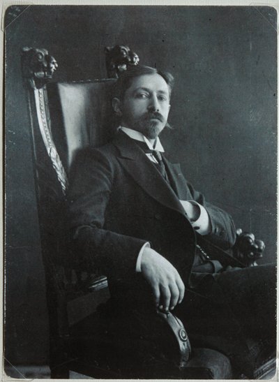 صورة للمؤلف إيفان بونين 1870-1953 ، 1909 بواسطة دميتري سبيريدونوفيتش زدوبنوف