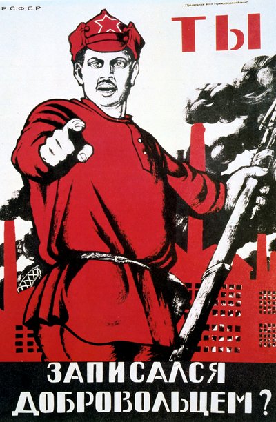 هل تطوعت ، 1929. بواسطة ديمتري Stakhievich مور