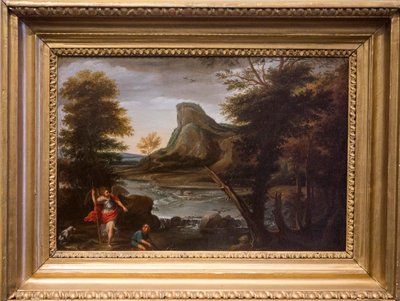 Tobiolo and the Angel, XVII century (oil on canvas) بواسطة دومينيكينو