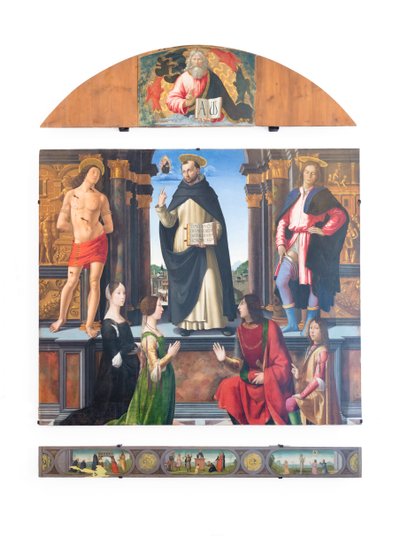 مذبح سانت. فنسنت فيرير بواسطة دومينيكو (1449-144) غيرلاندايو