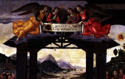 عشق المجوس ، 1488 (درجة الحرارة على اللوحة) (تفاصيل 120249) بواسطة دومينيكو غيرلاندايو