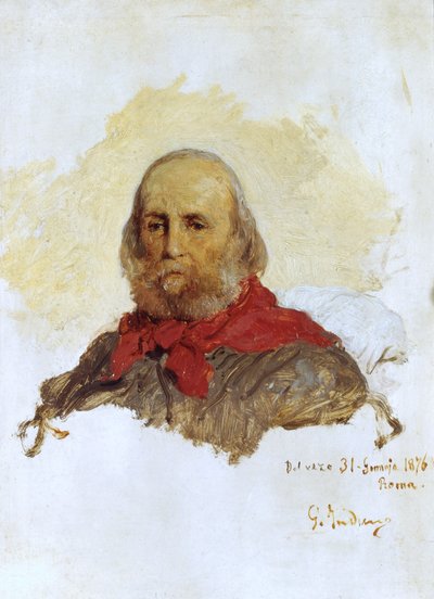 صورة غاريبالدي ، 1876 بواسطة Domenico Induno