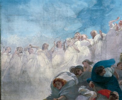 The Assumption, detail بواسطة دومينيكو موريلي