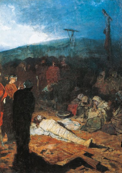 The Embalming of Christ بواسطة دومينيكو موريلي