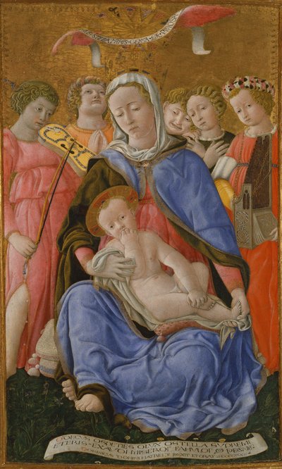 مادونا التواضع بواسطة دومينيكو دي بارتولو