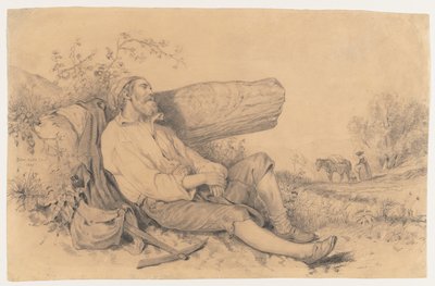 عامل مجال النوم ، 1842. بواسطة دومينيك لويس بابيتي