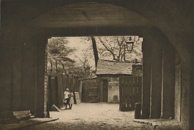 أقواس تحت الأدلفي: شارع روبرت الصغير ، سمي باسم أحد الإخوة آدم ، c1935. بواسطة دونالد ماكليش