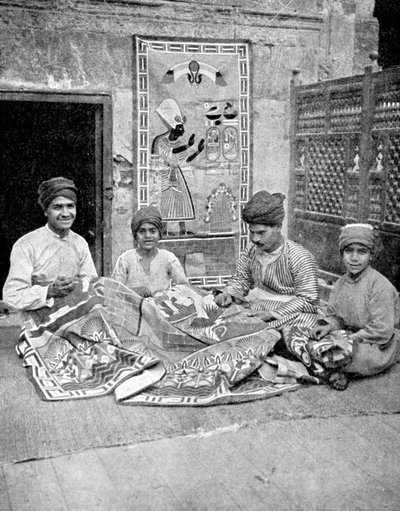 الحرفيين ، القاهرة ، مصر ، أفريقيا ، 1936. بواسطة دونالد ماكليش