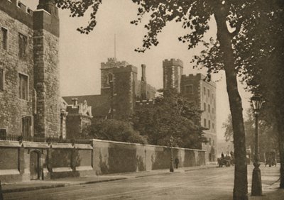 قصر لامبيث ، مقر أساقفة كانتربري لسبعة قرون ، c1935. بواسطة دونالد ماكليش