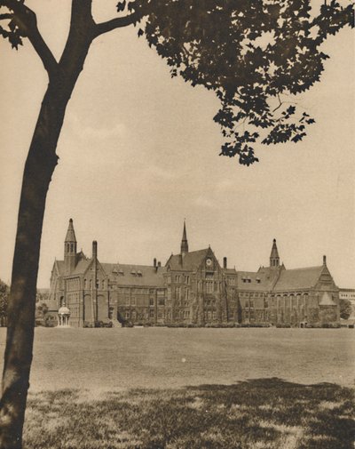 واحدة من مدارس Londons العامة: سانت بولس من ملاعب ، c1935. بواسطة دونالد ماكليش