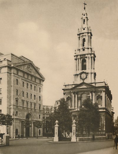 سانت ماري لو ستراند ، تتميز بتوسيع الشارع الحديث ، c1935. بواسطة دونالد ماكليش