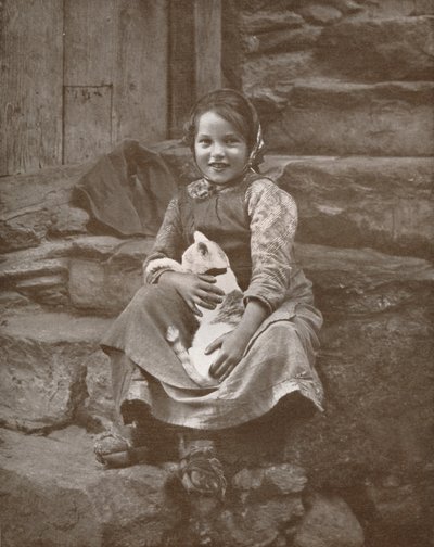 اثنان من القرويين السويسريين الصغار في Hospenthal ، 1916 بواسطة دونالد ماكليش