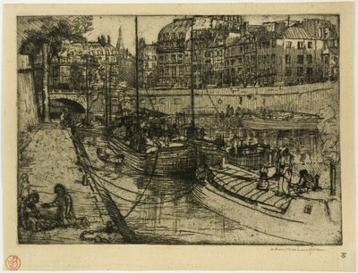 Quai des Grands Augustins بواسطة دونالد شو ماكلولان