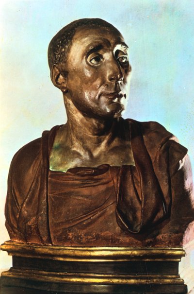 تمثال نصفي نيكولو دا أوزانو ، c1430s بواسطة دوناتيلو