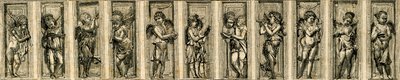 الكروب ، نقوش برونزية لدوناتيلو (1386-1466) ، بازيليك القديس أنتوني بادوفا ، بادوفا ، فينيتو ، إيطاليا بواسطة دوناتيلو