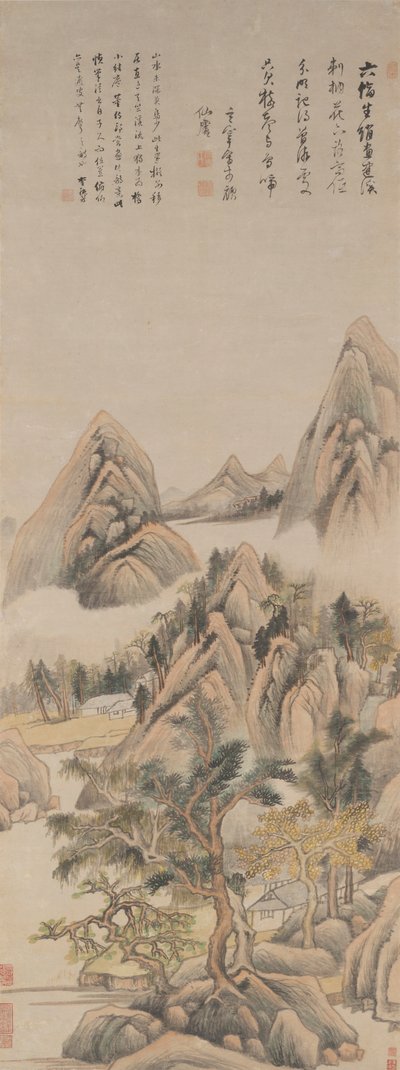 ذكريات نهر جيان بواسطة Dong Qichang