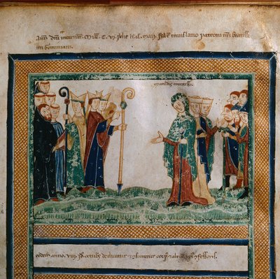 ماتيلدا من توسكانا من: Vita Mathildis بواسطة Donizone di Canossa ، بين 1111 و 1115 بواسطة دونيزون دي كانوسا