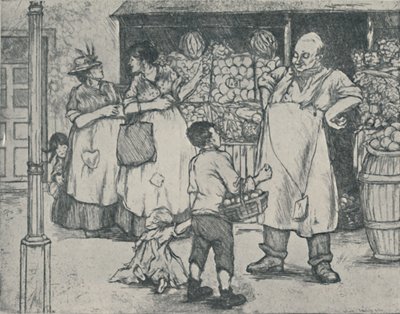 التسويق في الضواحي ، 1920 بواسطة دوريس ديفيس
