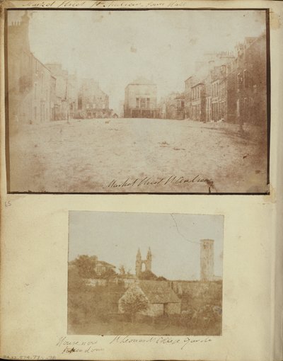 شارع Market Street St. Andrews مع Old Tollbooth ، المطل على الغرب بواسطة دكتور. جون ادامسون