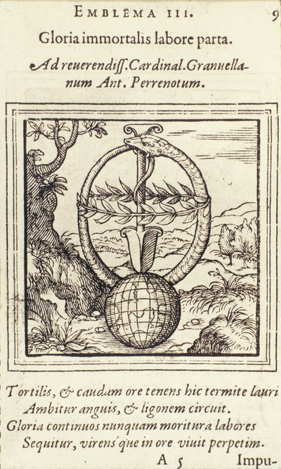 العمل الخالد المجد الذي انبثق من شعار أدريان يونيو ، نشره كريستوف بلانتين ، أنفيرس ، 1565 بواسطة المدرسة الهولندية