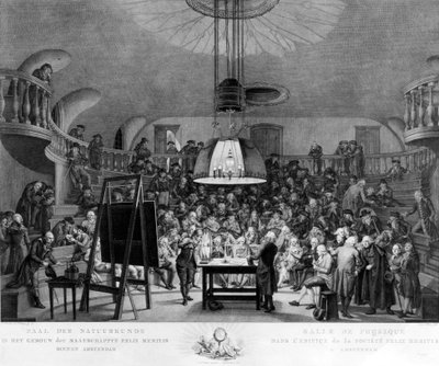 JH van Swinden ، يوضح توليد الكهرباء لجمعية Felix Meritis ، أمستردام ، c.1800 بواسطة المدرسة الهولندية