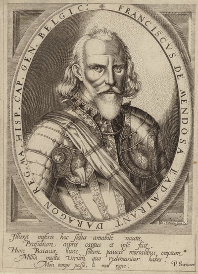 صورة ل Franciscus de Mendosa بواسطة المدرسة الهولندية