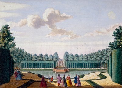 المسار بجانب البركة نحو المنزل ، Meerestein ، من Het Zeganpralent Kennemerlant بواسطة Hendrick de Leth و Matthias Brouerius Van Nidek ، تم نشره ج 1700-1730 بواسطة المدرسة الهولندية