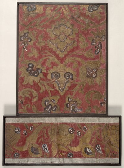 تصميم ورق الجدران ، c.1700 (جلد) بواسطة المدرسة الهولندية