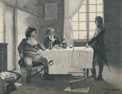"بونابرت وتورو وفولني في نيس عام 1793" ، 1896 بواسطة EGH Del'Orme