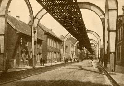 نظام تعليق كهربائي أحادي السكك الحديدية ، 1930. بواسطة ENA