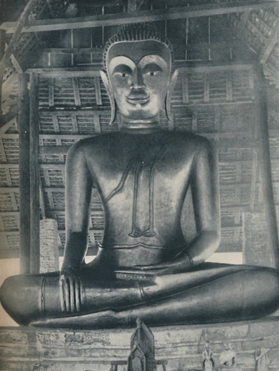 مجد الضريح المركزي في وات سوثات ، بانكوك ، c1935 بواسطة ENA