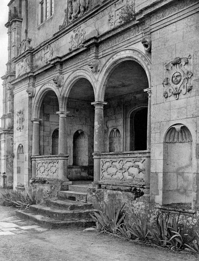 لوجيا ، كرانبورن مانور هاوس ، دورست ، 1924-1926. بواسطة E. نذل