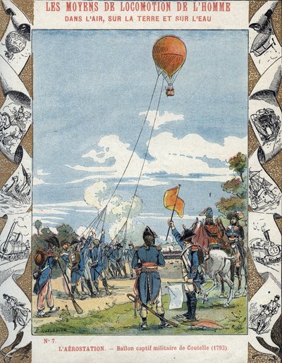 بناها المهندس الفرنسي جان ماري جوزيف (جان ماري جوزيف) كوتيل (1748-1835) من أجل جيوش الثورة الفرنسية للتجسس على أعدائها. بواسطة إي ليتيلييه