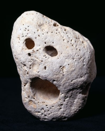 The Munch Pebble (الحجر الجيري الجوراسي) بواسطة إي ماري لابيس