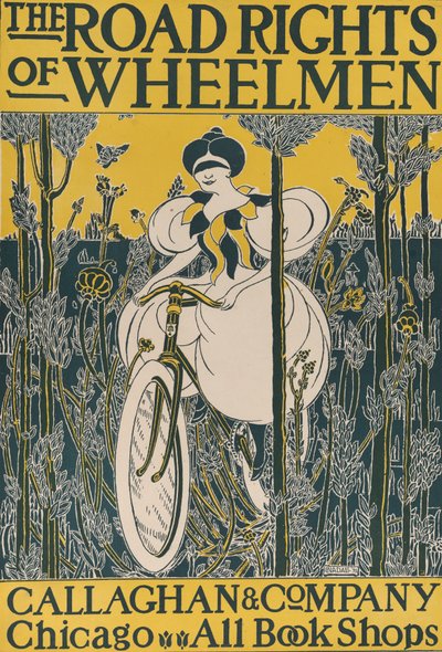 حقوق الطريق لـ Wheelmen ، 1895. بواسطة إي نادال