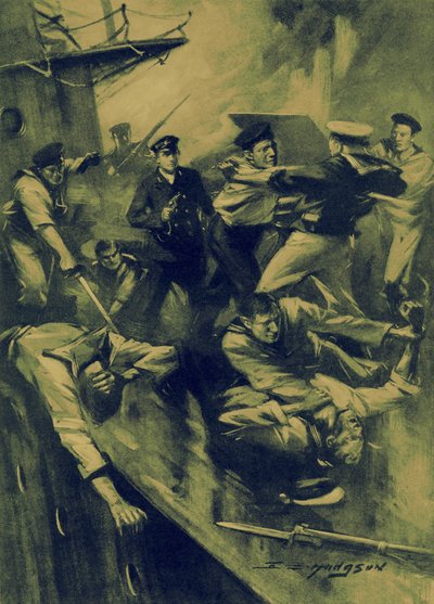 World War 1 - Hand-to-hand fight on the 