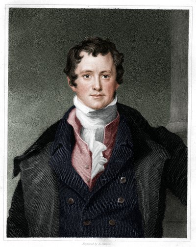 همفري ديفي ، كيميائي إنجليزي ، 1833 بواسطة E. سكران