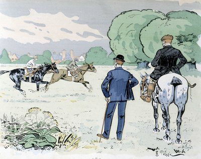 Horse riding - drawing by Thelem بواسطة إي ثيلم