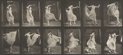 رقم اللوحة 188. راقصة خيالية ، 1887. بواسطة ايدويرد مويبريدج