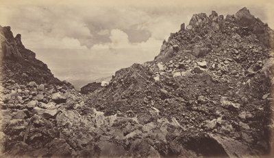 كويزالتنانغو من فوهة بركان 1877. بواسطة ايدويرد مويبريدج