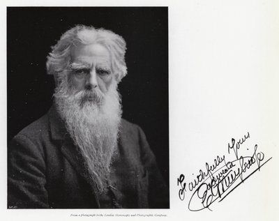 Portrait of Eadweard Muybridge (b/w photo) بواسطة ايدويرد مويبريدج