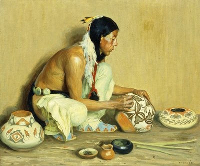 صانع الفخار بواسطة Eanger ايرفينج Couse