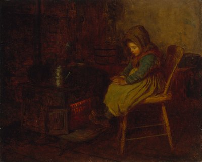 المنزل والدفء ، 1863 (زيت على لوحة الأكاديمية) بواسطة ايستمان جونسون
